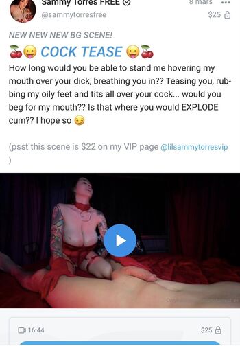 Sammy torres leaked private photo uncensored HD quality